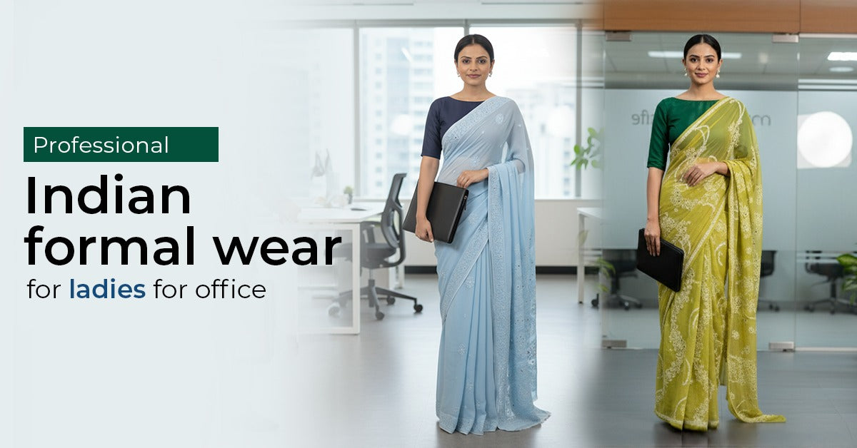 Top 4 Professional Indian Formal Wear for Ladies for Office Top 4 Professional Indian Formal Wear for Ladies for Office