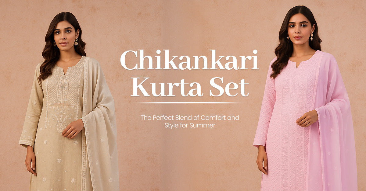 Chikankari Kurta Set: The Perfect Blend of Comfort and Style for Summer