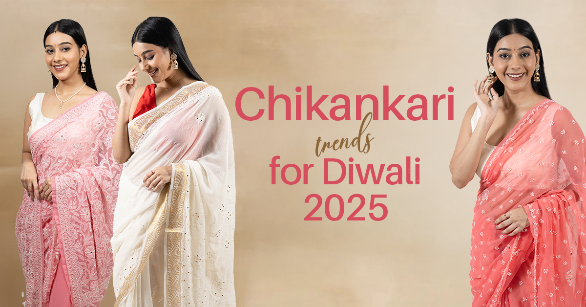 How to Pair Eksutram Sarees with Modern Trends for Diwali 2025?