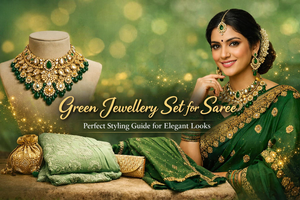 Green Jewellery Set for Saree – Perfect Styling Guide for Elegant Looks