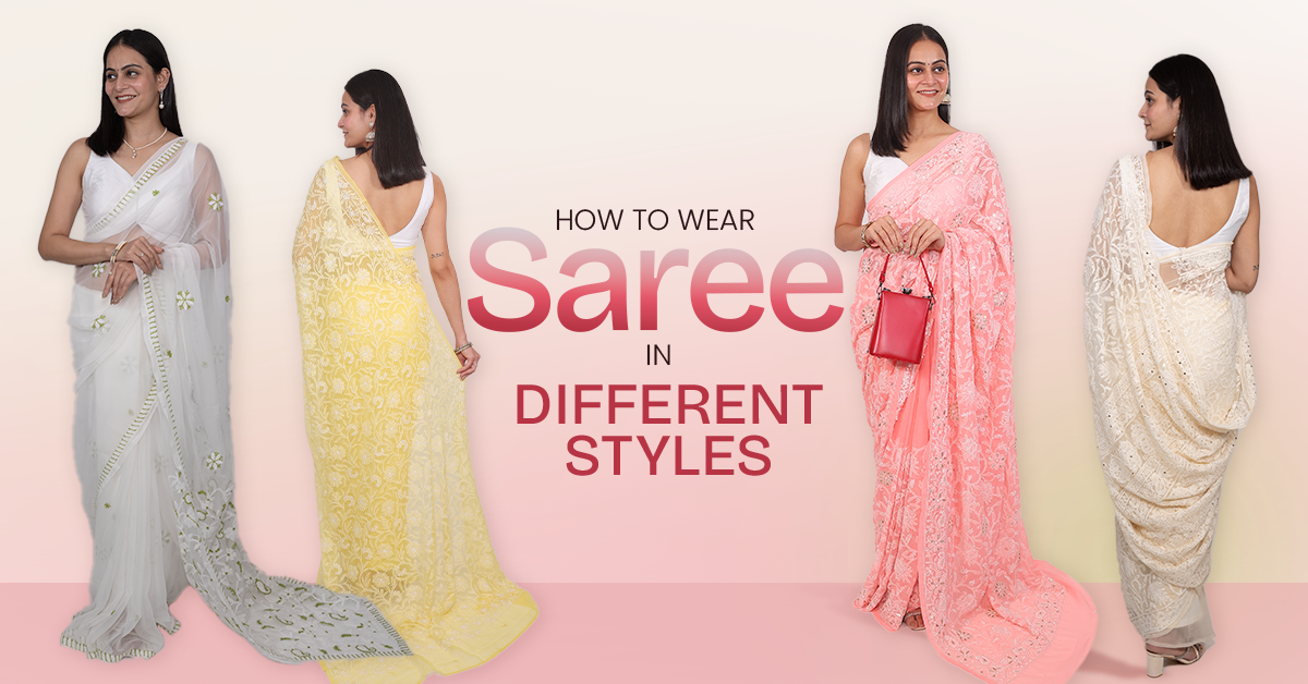 How to Wear Saree for Parties, Weddings & Everyday Wear