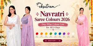 Navratri Saree Colours 2026: Day-Wise Colour List for All 9 Days