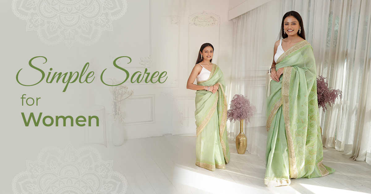 Simple Saree for Women for Party, Casual & Office Wear