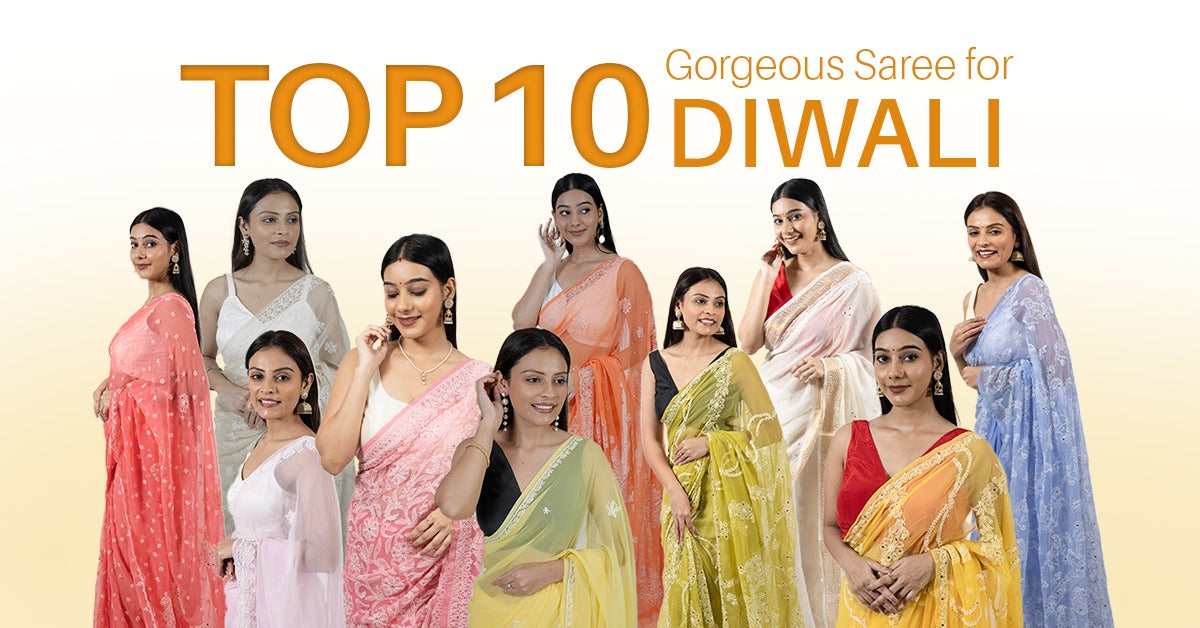 10 Gorgeous Saree Ideas to Rock Your Diwali Look