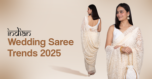 Indian Wedding Saree Trends 2025: The Timeless Charm of Chikankari